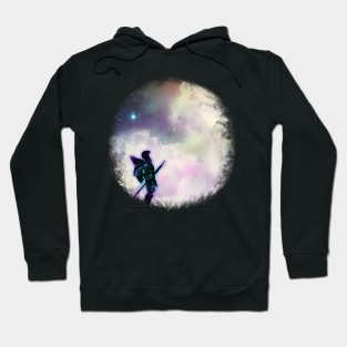 Warrior Staring At The Clouds Hoodie